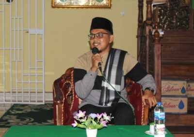 PJ KADES TANJUNG LEBAN HADIRI TABLIGH AKBAR MEMPERINGATI ISRA’ MI’RAJ DI MASJID AL MUJAHIDIN