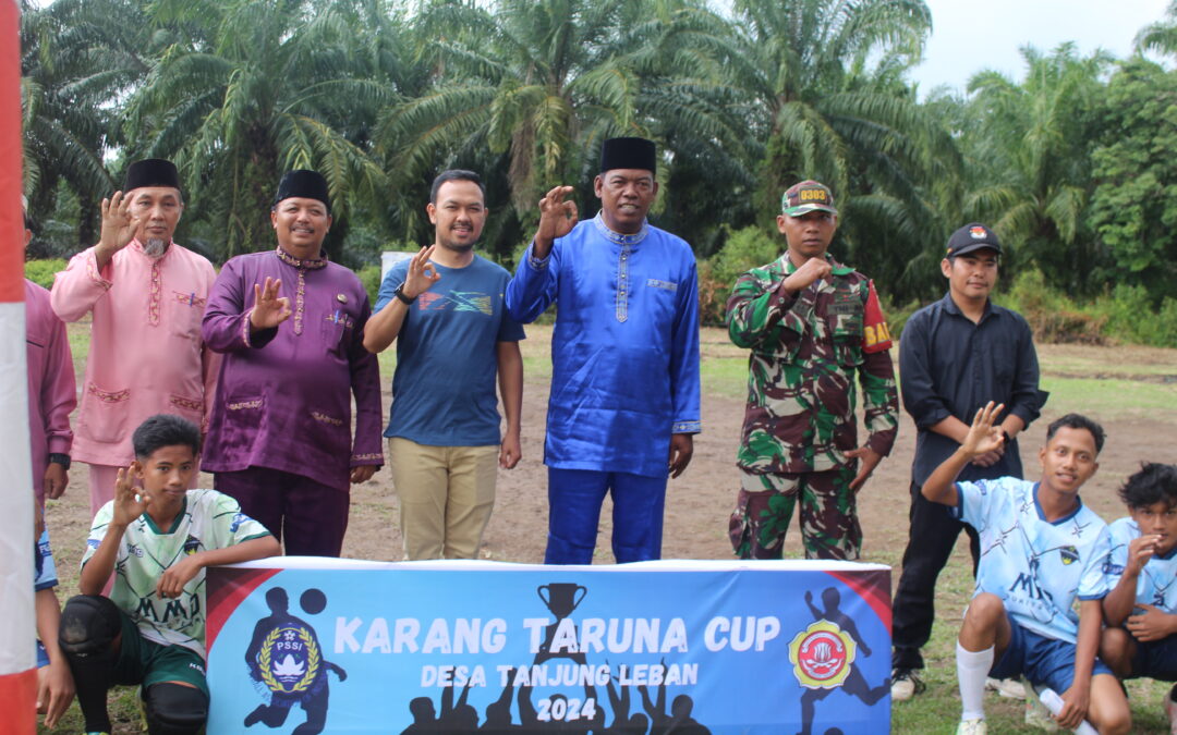 Camat Bandar Laksamana Hadiri Pembukaan Turnamen Futsal Karang Taruna Cup Tanjung Leban