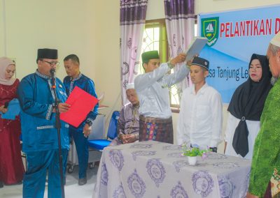 Pelantikan dan Pengangkatan Sumpah Perangkat Desa Tanjung Leban